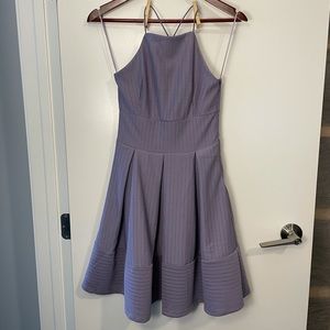 Twin Lilac Square Neck Dress